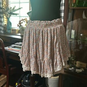 Aeropostale tiered ruffle skirt